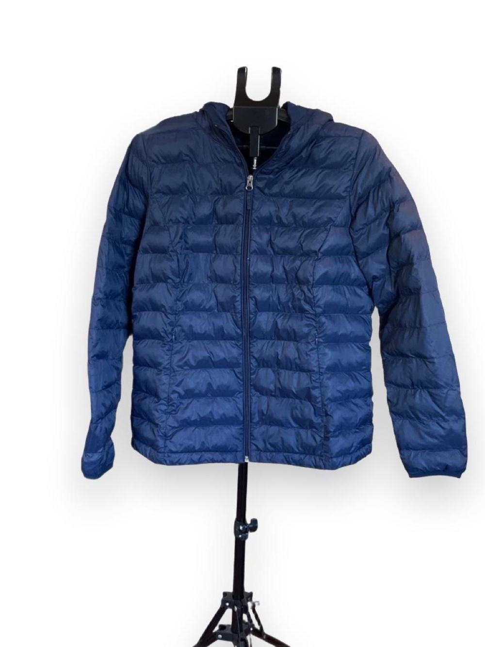 Amazon Essentials Women’s Hooded Quilted Puffer Jacket - Navy Blue